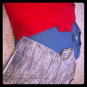 Hollister Men’s Tees; three pack